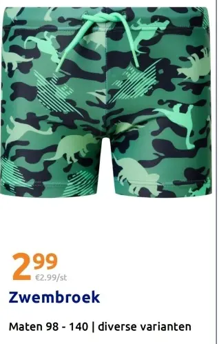 Promotie: Zwembroek