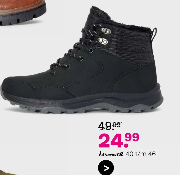 Aanbieding: Landrover laarzen