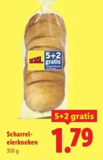 Aanbieding: Scharrel-eierkoeken