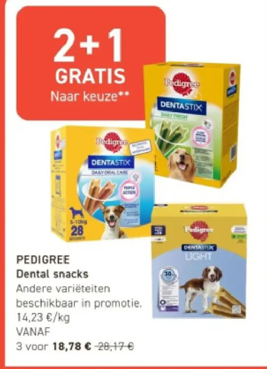 Promotie: Dental snacks