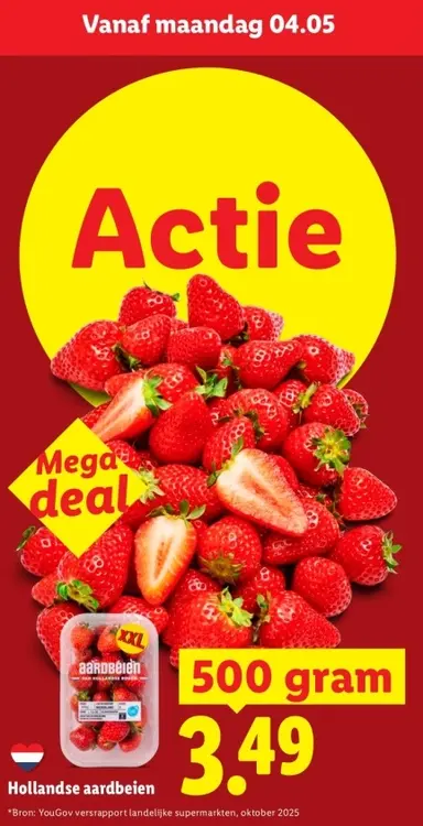 Aanbieding: Hollandse aardbeien