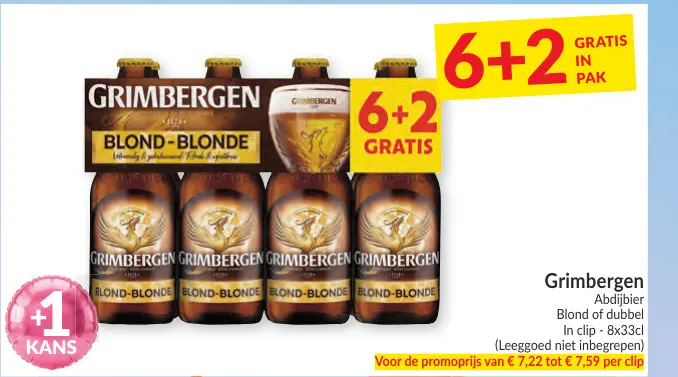 Promotie: Abdijbier Blond of dubbel