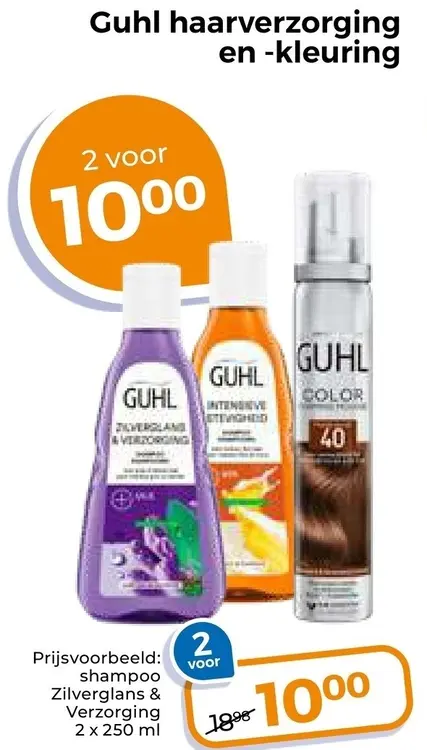 Aanbieding: Haarverzorging en -kleuring