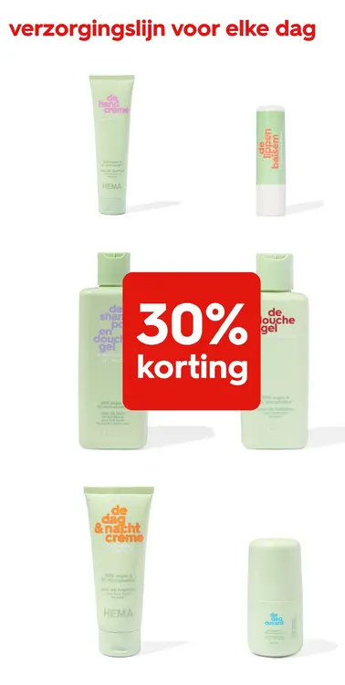 Aanbieding: verzorgingslijn