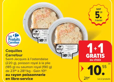 Offre: Coquilles