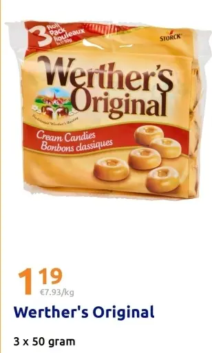 Aanbieding: Werther's Original