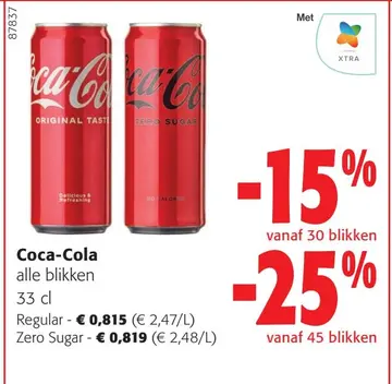 Aanbieding: Coca-Cola
