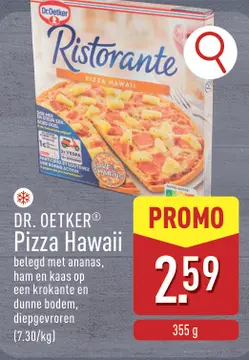 Aanbieding: Pizza Hawaii