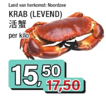 Aanbieding: Krab