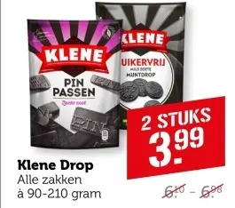 Aanbieding: Klene Drop