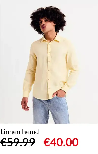 Promotie: Linnen hemd