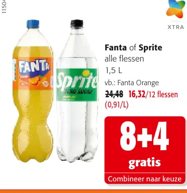Promotie: Fanta of Sprite
