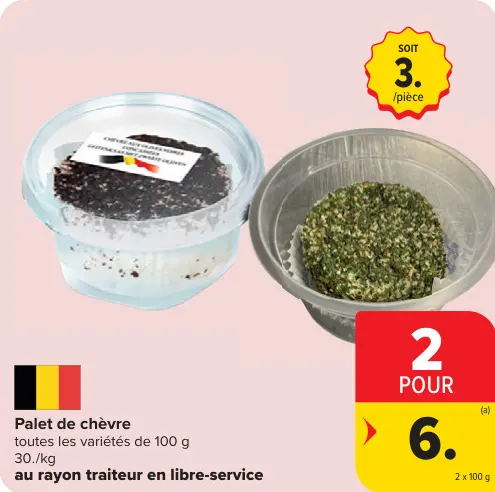 Offre: Palet de chèvre