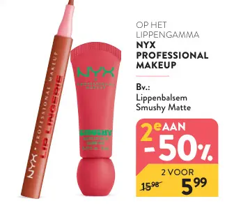 Promotie: Lippenbalsem Smushy Matte