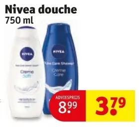 Aanbieding: douche