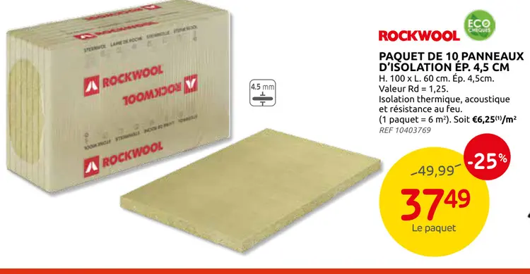 Promotie: Rockwool