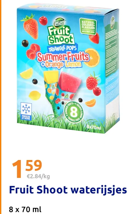 Aanbieding: Fruit Shoot waterijsjes