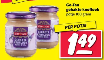 Aanbieding: Go-Tan gehakte knoflook