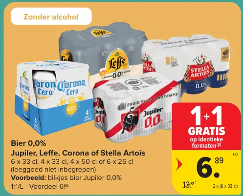 Promotie: Bier 0,0%