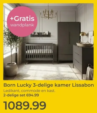 Aanbieding: 3-delige kamer Lissabon