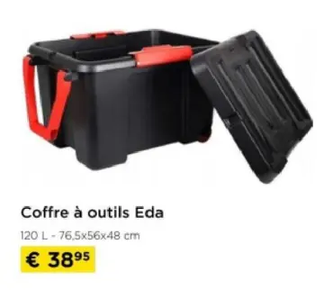 Offre: Coffre à outils Eda