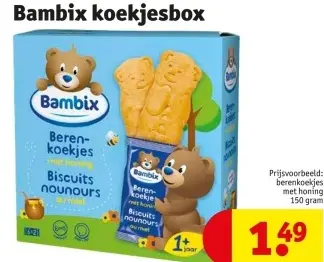 Promotie: Bambix koekjesbox