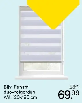 Aanbieding: Fenstr duo-rolgordijn