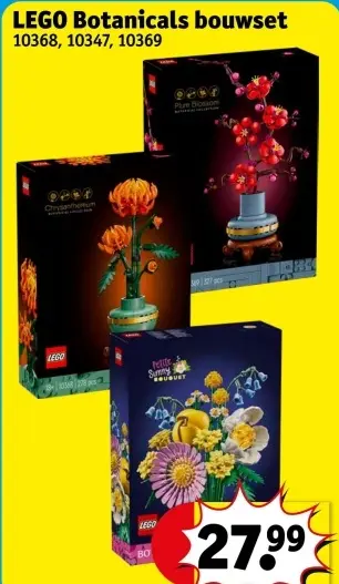 Promotie: LEGO Botanicals bouwset