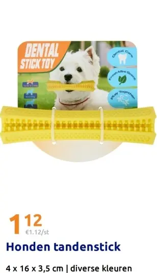 Promotie: Honden tandenstick