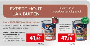 Aanbieding: EXPERT HOUT LAK BUITEN