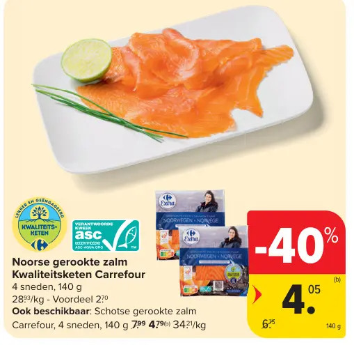 Promotie: Noorse gerookte zalm
