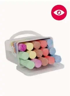 Aanbieding: Stoepkrijt in emmer