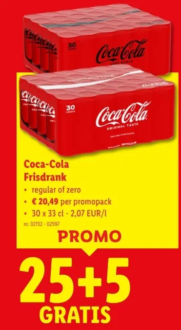 Aanbieding: Frisdrank