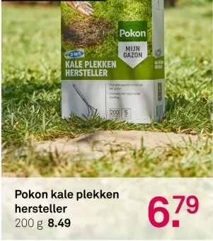 Aanbieding: kale plekken hersteller