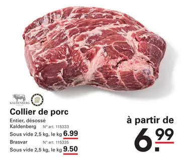 Offre: Collier de porc