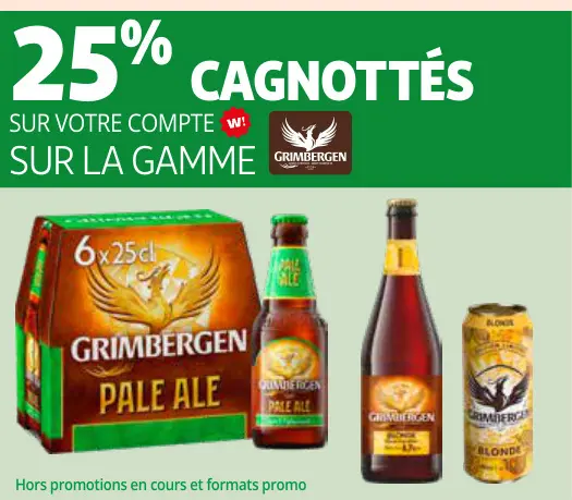 Offre: Gamme de bières