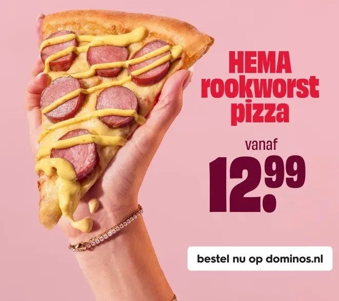 Aanbieding: Rookworst Pizza
