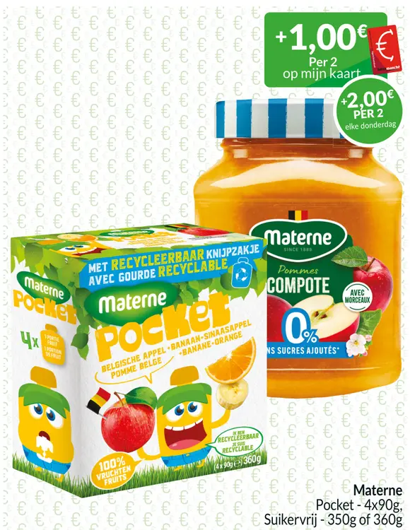 Aanbieding: Appelmoes pocket of suikervrij