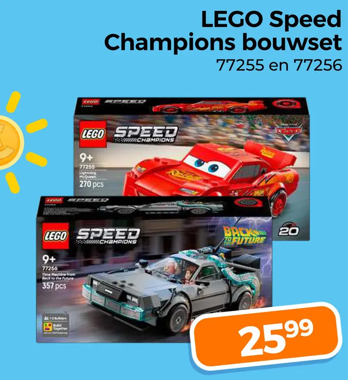Aanbieding: LEGO Speed Champions bouwset
