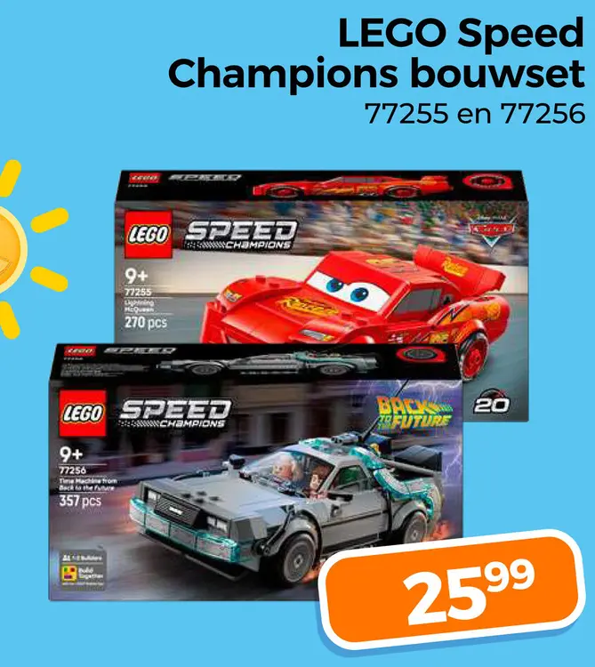 Aanbieding: Speed Champions bouwset