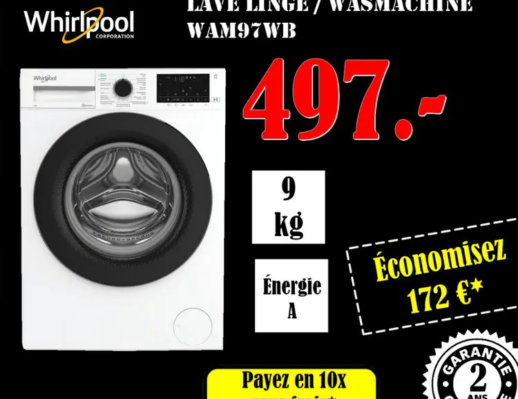 Offre: Lave linge / wasmachine