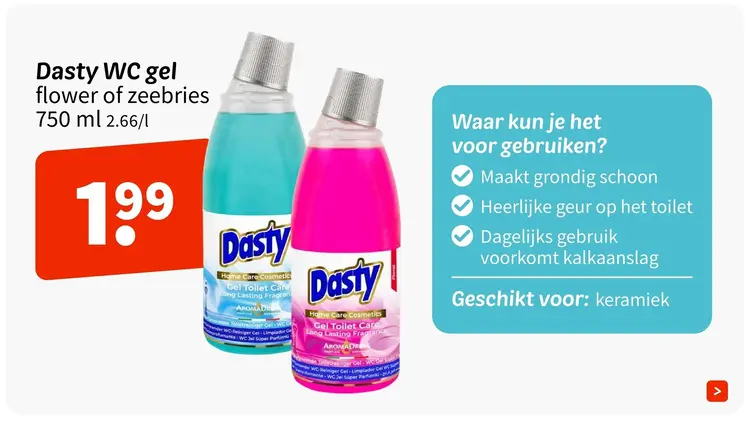Aanbieding: WC gel