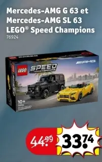 Offre: Mercedes-AMG G 63 et Mercedes-AMG SL 63 LEGO®