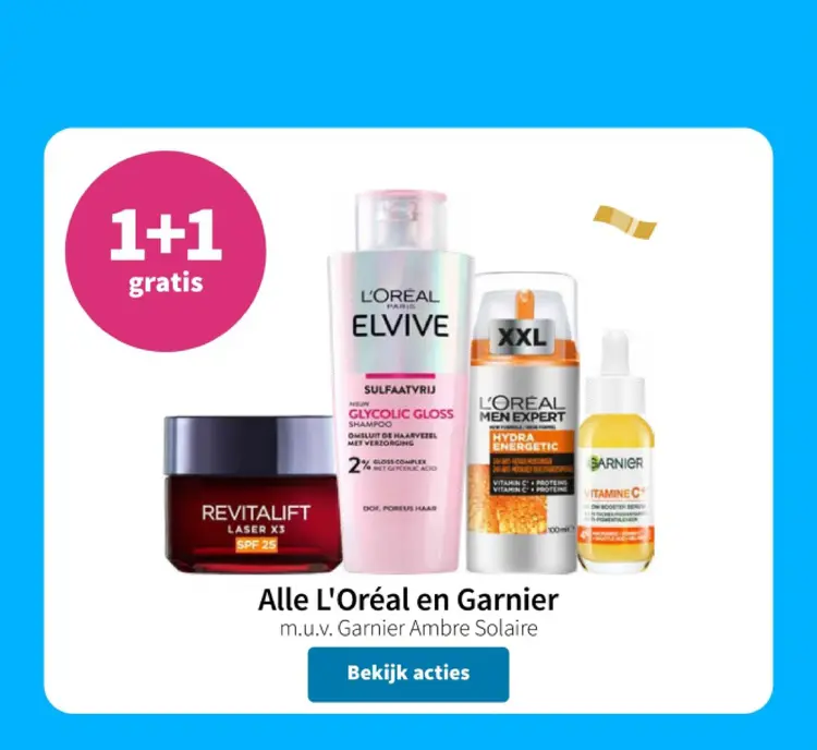 Aanbieding: Alle L'Oréal en Garnier