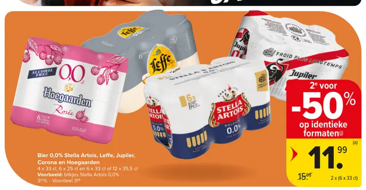 Promotie: Bier 0,0%