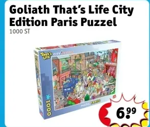 Aanbieding: Goliath That's Life City Edition Paris Puzzel
