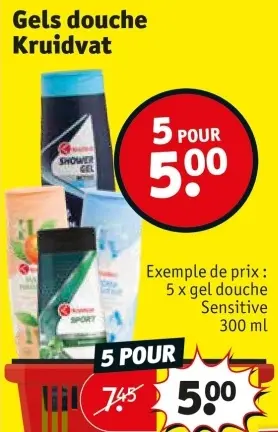 Offre: Gels douche