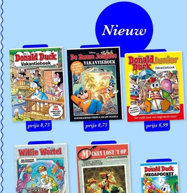 Aanbieding: Donald Duck Vakantieboek