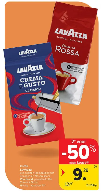 Promotie: Koffie LavAzza