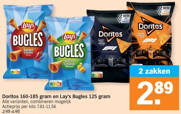 Promotie: Doritos of Lay's Bugles